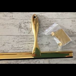 Hi ware All Purpose Shower Squeegee Brass 10 inch